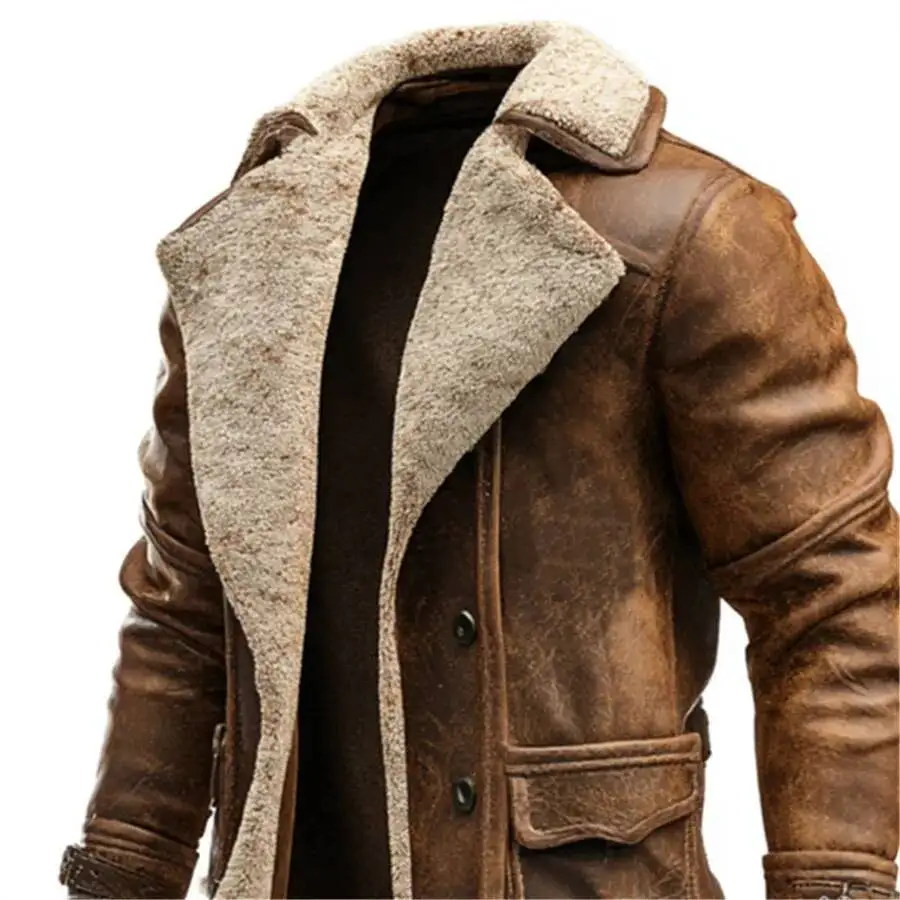 Vestes longues rétro pour hommes