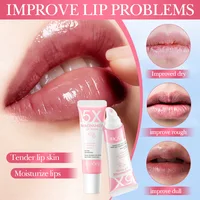 Remove Dark Lip Balm Lightening Melanin Mask Gloss Exfoliating Lip Pink Treatment Reduce Lip Lines Improve Dryness Moisturizing 3