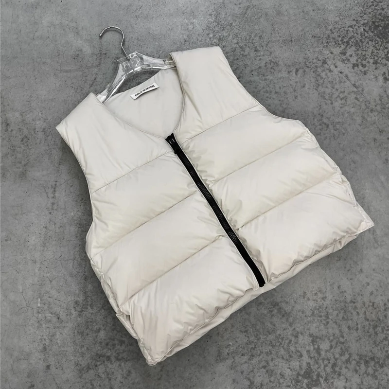 

Oversized Cole Buxton PUFFER JACKET Men Women Casual Down Vest Kanye West Coats