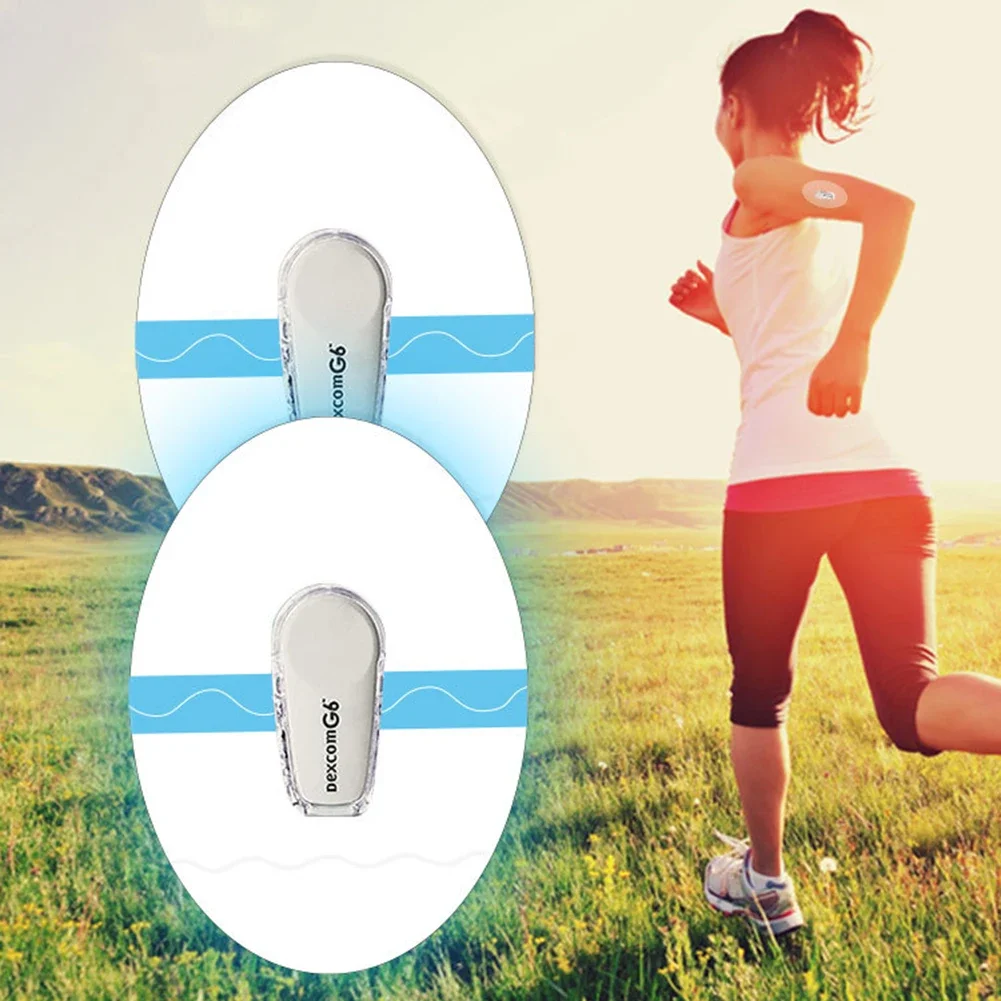 10/20/30Pcs Shower Waterproof Patch Long Lasting Sensor Covers Overpatch Continuous Glucose Monitor Protection for Dexcom G6 - Image 2