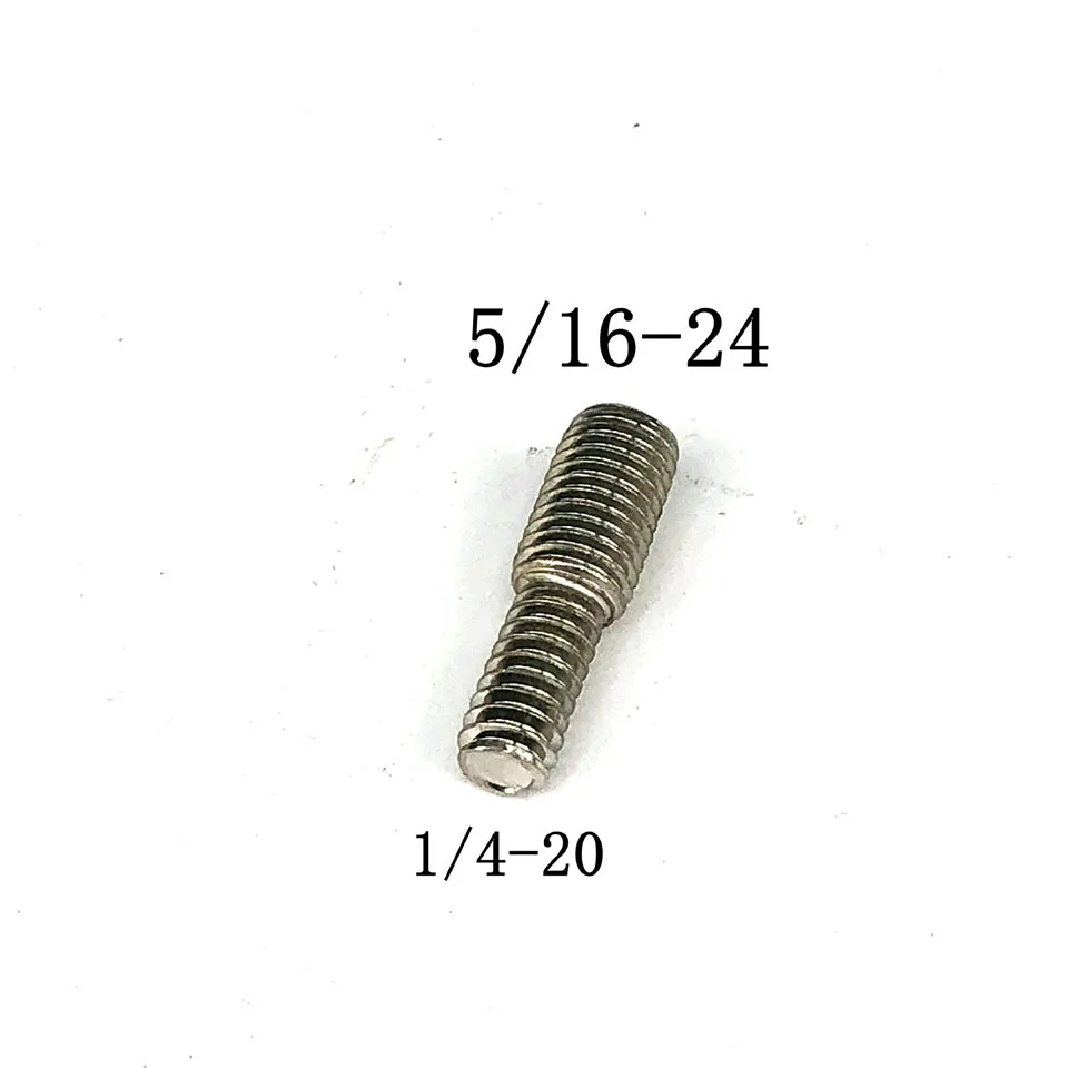 

5pc 1/4-5/16 Thread Adapter Screw Bow Handle Balance Bow and Arrow Archery Equipment Balance Rod Counterweight Conversion Screws