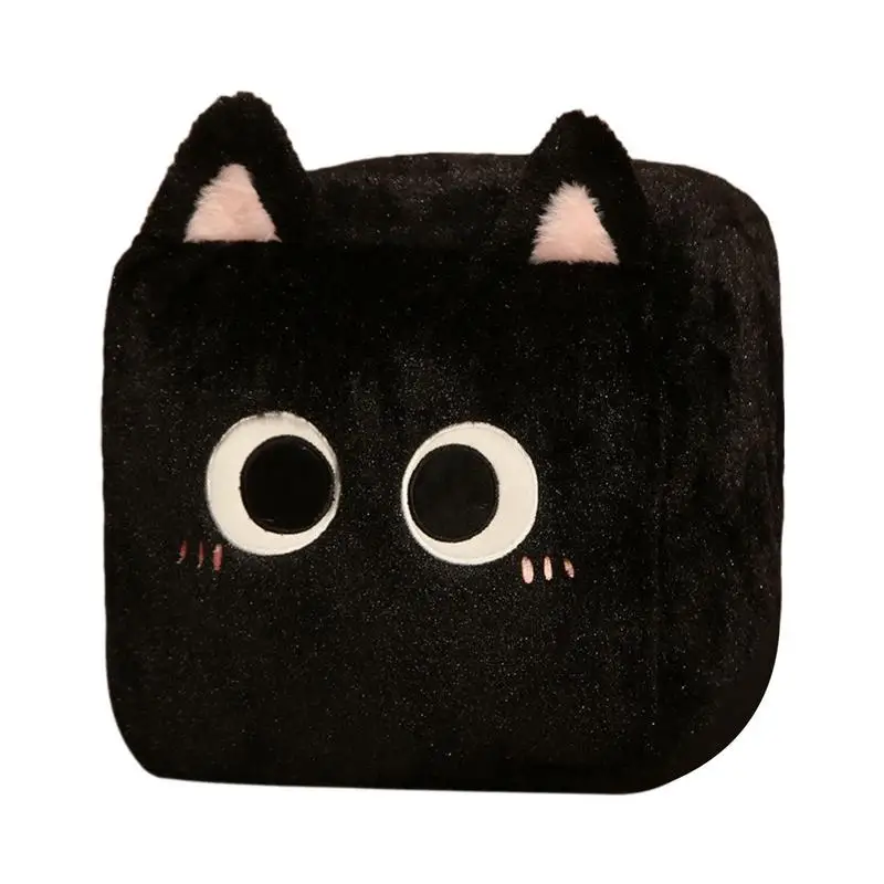 

Plush Cat Animal Square Tofu Cat Plushies 11.8inch Cute Cat Plush Cat Stuffed Animal Plush Fluffy Plush Cat Square Fluffy Cat