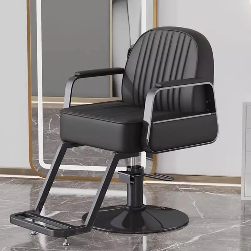Comfortable Barber Chairs Metal Stool Stylist Aesthetic Makeup Chair Esthetician Cosmetic Silla De Barbero Luxury Furniture