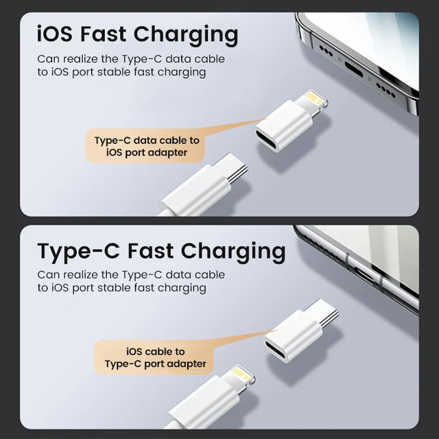 고속 충전하는 iPhone용 필수품: OLAF USB C to Lightning 어댑터
