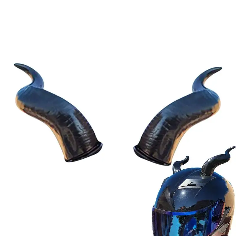 

Motorcycle Hat Accessories Horns Unique Motorcycle Ornament Small Devil Horns With Sucker Scratch Resistant Universal Bicycle