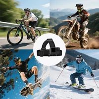 Head Strap Mount For GoPro Hero 13 12 11 10 9 8 7 Insta 360 X5 X4 X3 GO 3 3S DJI Osmo Action 3 4 5 Pro Cameras Accessory ﻿ - Image 3