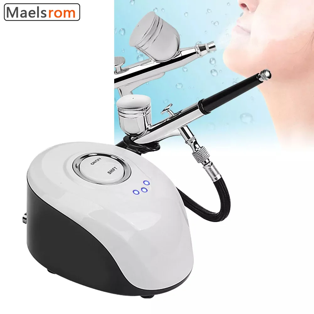 Moisturizing Oxygen Sprayer Nano Machine Compressor Jet Equipment Spray Hydration Deep Cleaning Beauty Machine Salon Home