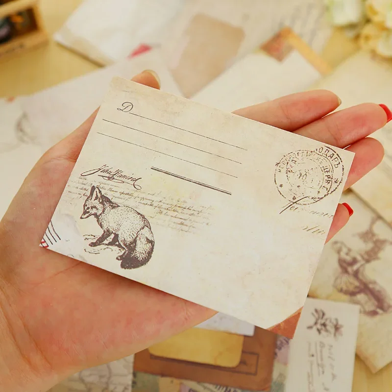 Mini Envelopes 12 Pcs Vintage Paper Scrapbooking