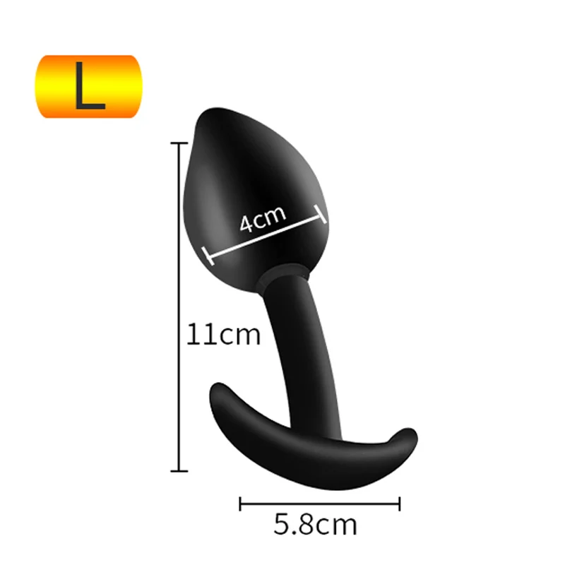Silicone Butt Plug Anal Dildo Vibrator For Men And Women_voghion.com