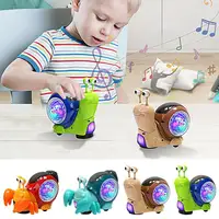 Electric Children's Toy Crab Snail Doll With Cute Interesting Design Sound And Light Swing Automatic Walking To Avoid Obstacles 2