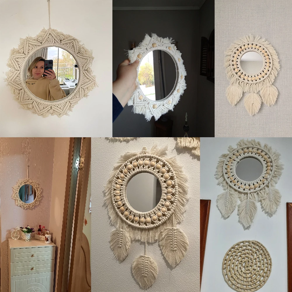 Miroir Mural Decoration Maison Chambre Miroir Decoratif Deco Salon Miroir Rond Deco Chambre Bebe Miroir Chambre Aliexpress