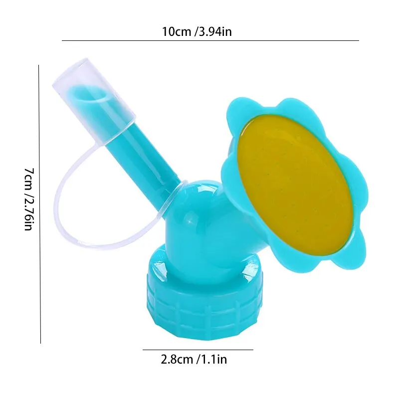 Watering Nozzle 2 In 1 Watering Nozzle Sun Flower Automatic Watering Waterer Gardening Beverage Bottle Succulent Irrigation Tools