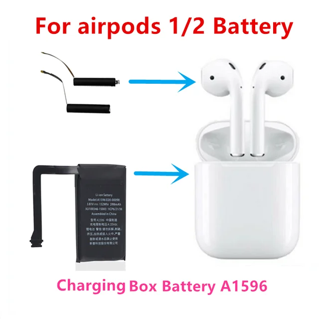 Air Pods Battery Replacement | Airpods Replace Battery | Airpods A1523  Battery - Battery - Aliexpress