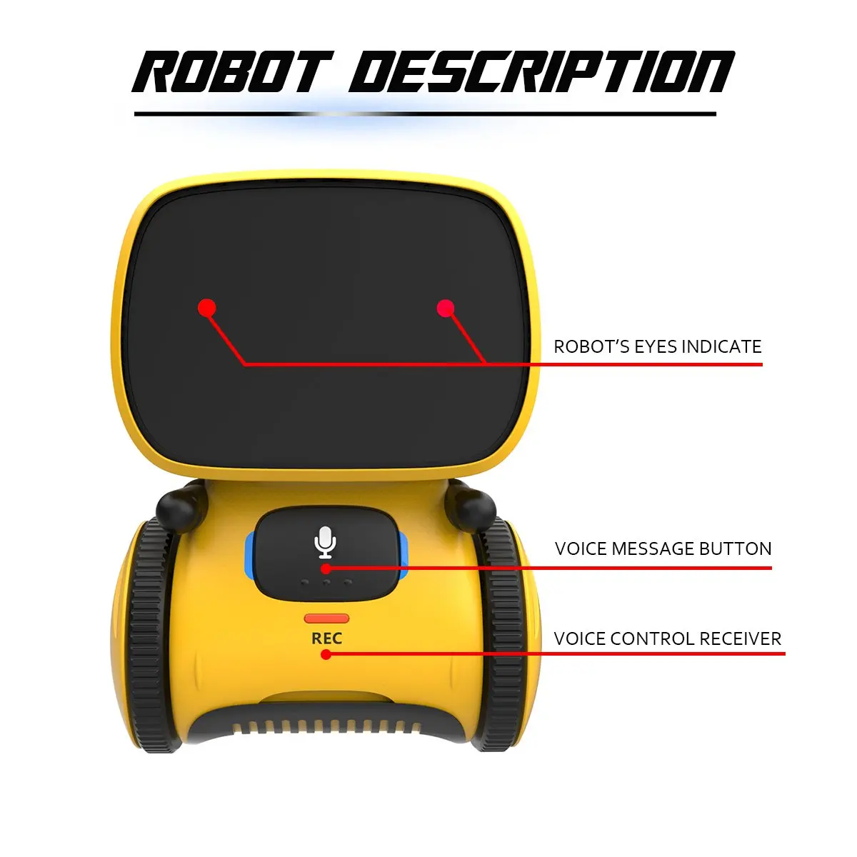 Emo Robot Pet Imo Robot Toys for Boys Emo Go Home for Smart Children Eilik Smart robot dance toys robot toy remote control robot toy