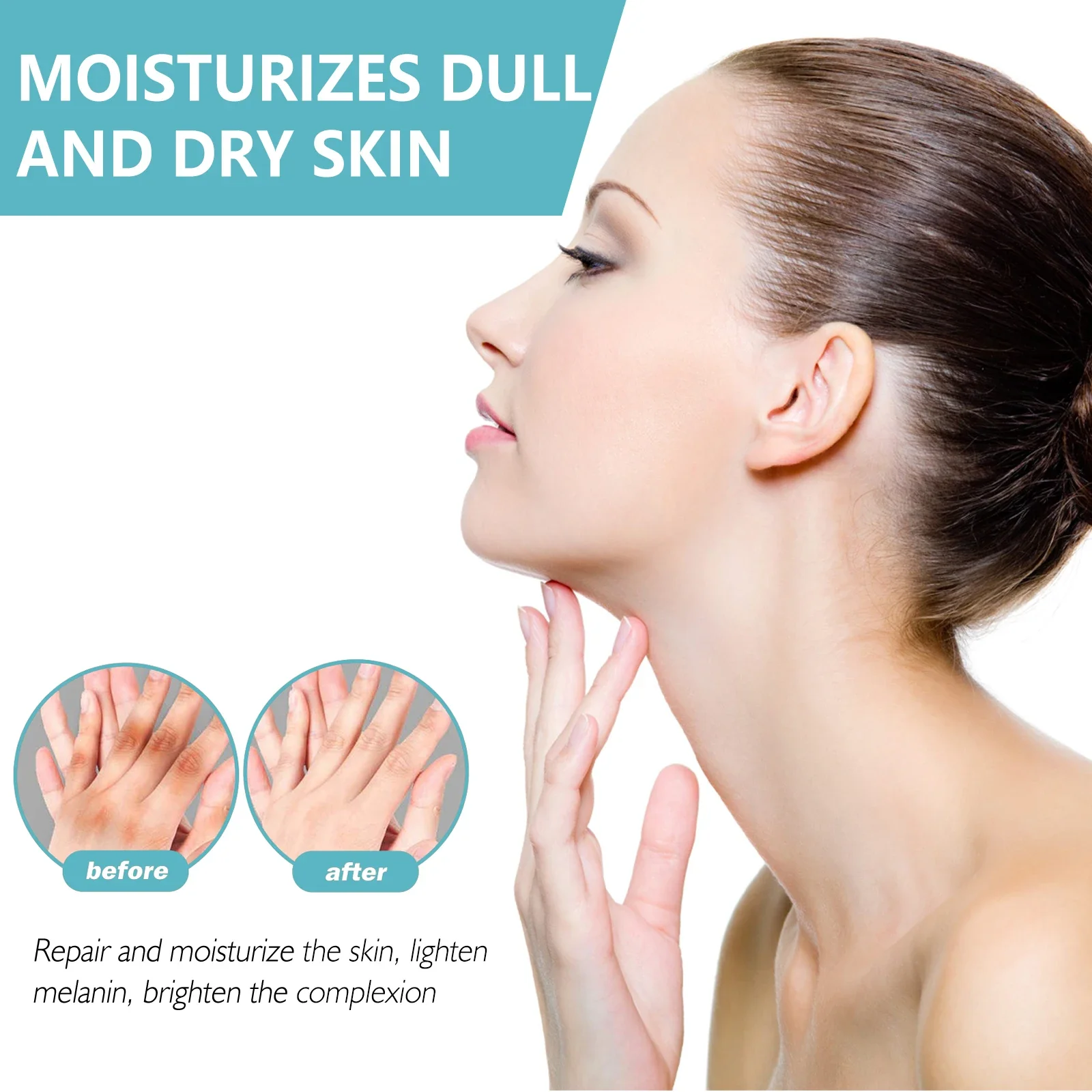 Black Acanthoderma Moisturizing Repair Cream Brightening Armpits Arms Knees Lightening Emulsion Brighten Skin Body Care Cream 6