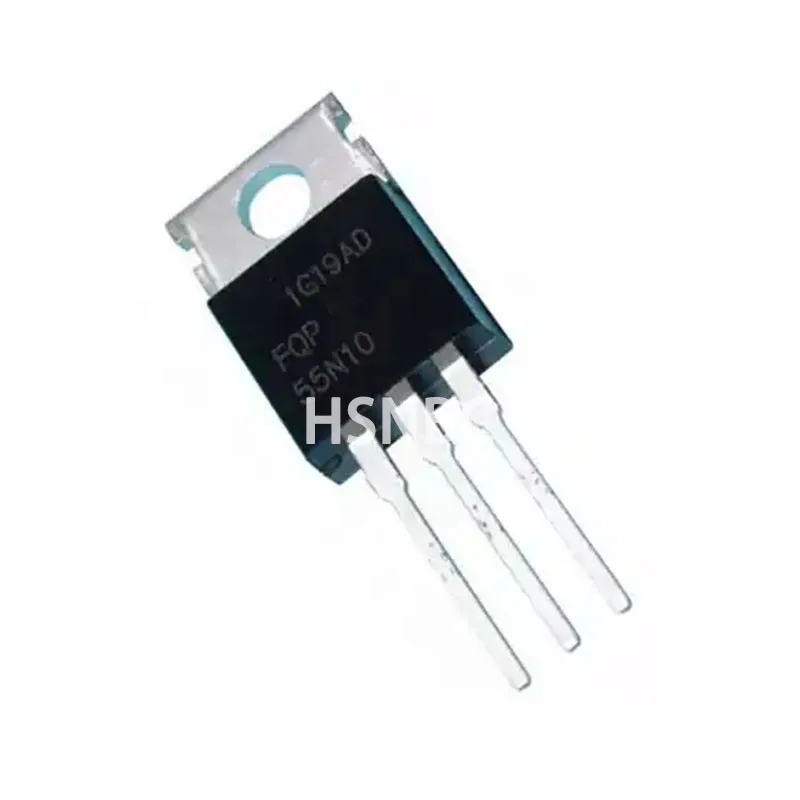 

10Pcs/Lot FQP55N10 55N10 TO-220 100V 55A Power Transistor New Original