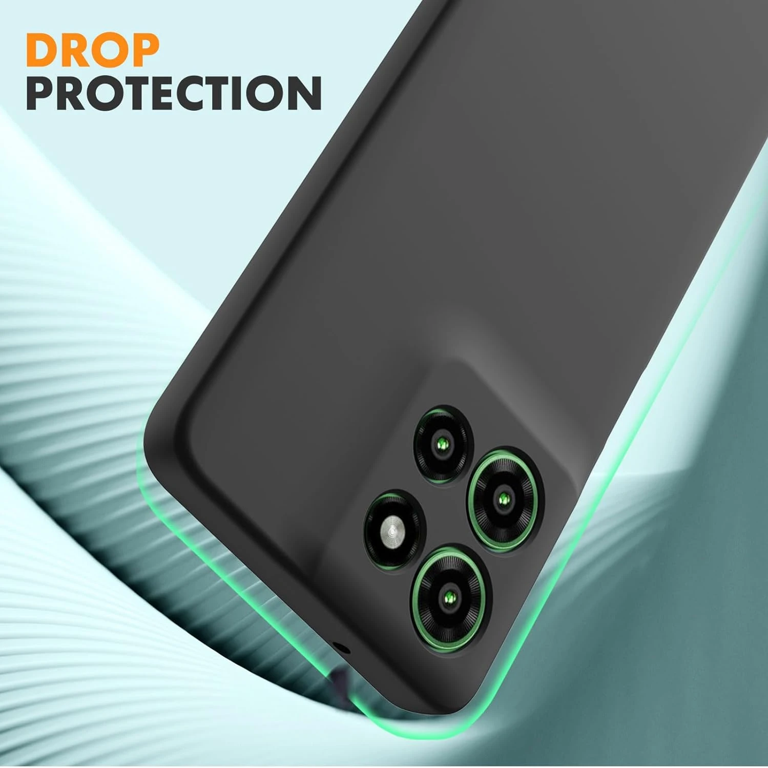 Liquid Silicone TPU Protective Phone Case - Flexible Bumper Cover