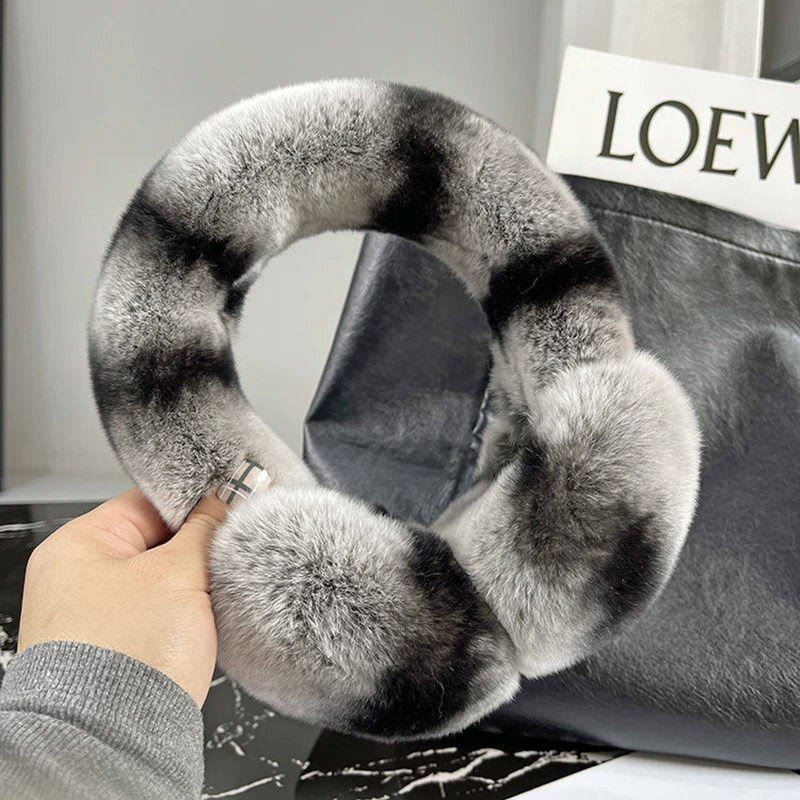 Fur Earmuffs Women Winter Retail