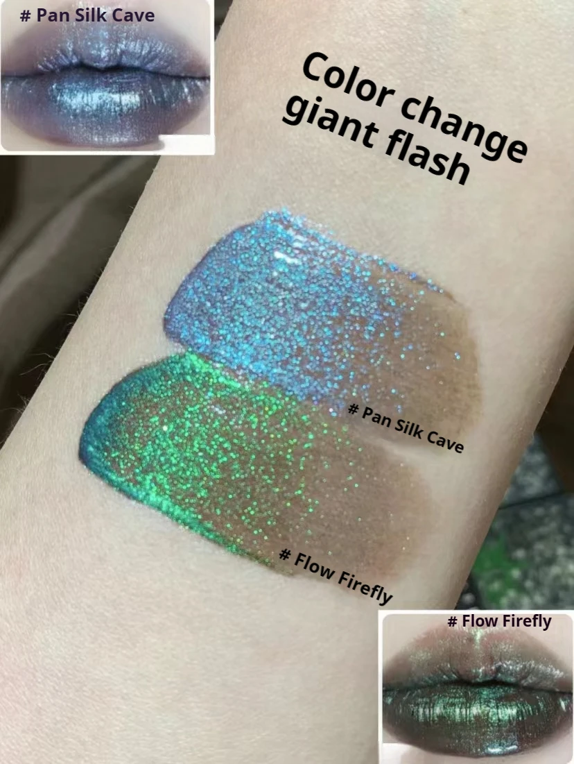 Girlcult Liaozhai Lipgloss Pearlescent Chameleon Shimmer Liptint Longlasting  Moisturizing Lipstick 3.5g Halloween Dark Cosmetic 3