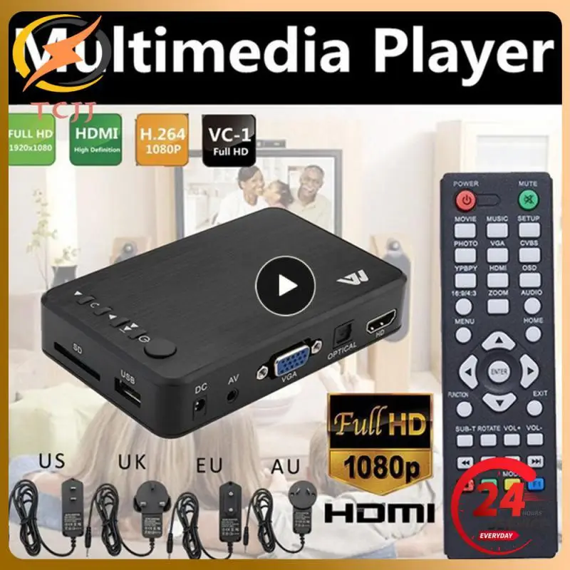 

Ultra Media Player для автомобиля TV SD MMC RMVB MP3 USB внешний HDD U диск мультимедийный медиа плеер Box с VGA SD MKV H.265