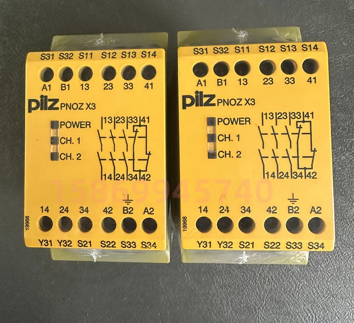 

Реле безопасности для PNOZ X3 X4 X3P 774310 774318 774730 777310