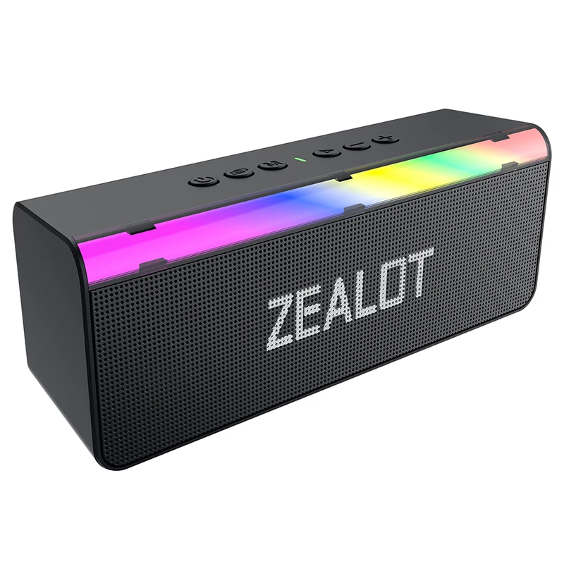 ZEALOT ポータブルカラオケスピーカーセット Bluetooth ZEALOT-S72ポータブルスピーカー,防水ワイヤレス