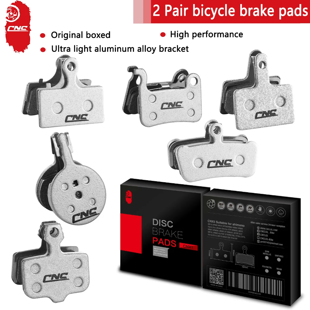 2 Paia (4 Pezzi) Pastiglie Freno A Disco Idrauliche Per Bicicletta Mtb Per Shimano Xt Xtr Sram Avid Elixir Bb5 Pastiglie Freno A Disco Ciclismo Parte 