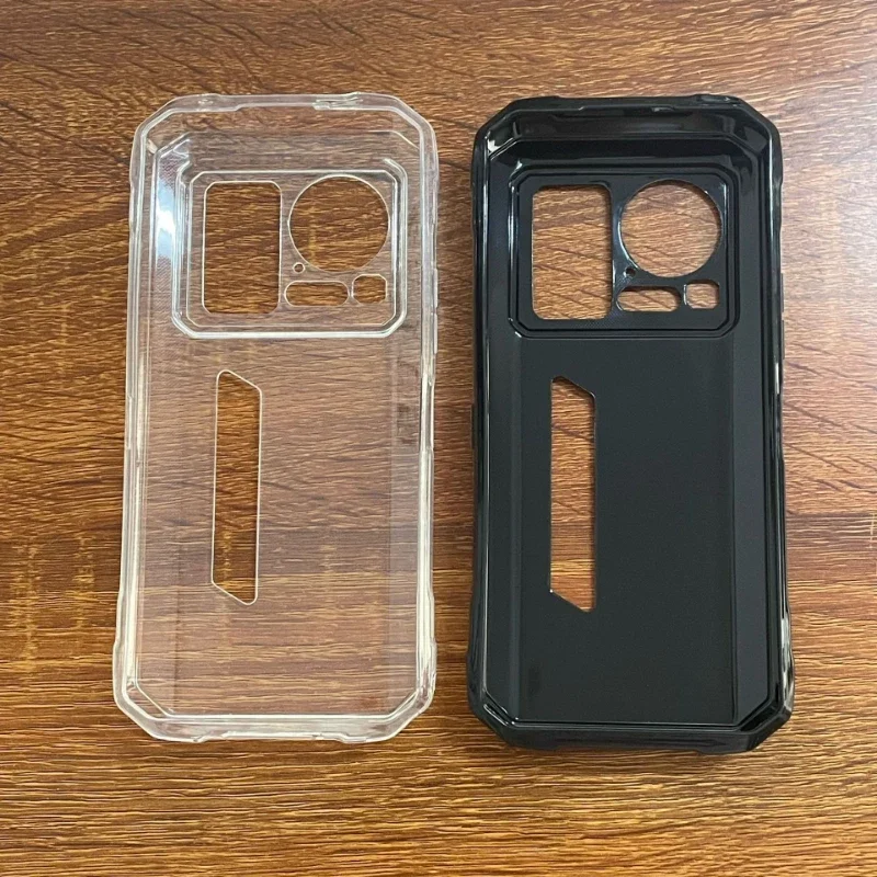 Premium Soft TPU Clear Black Silicone Protective Phone Case for Enhanced Durability and Style