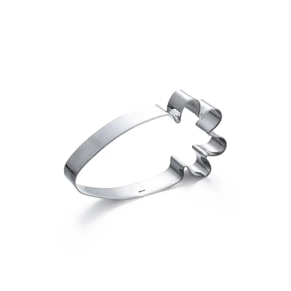 Cookie Cutter 1/3PCS Easter Egg Rabbit Radish Stainless Steel Cookies Cutter Cake Mold DIY Baking Tool