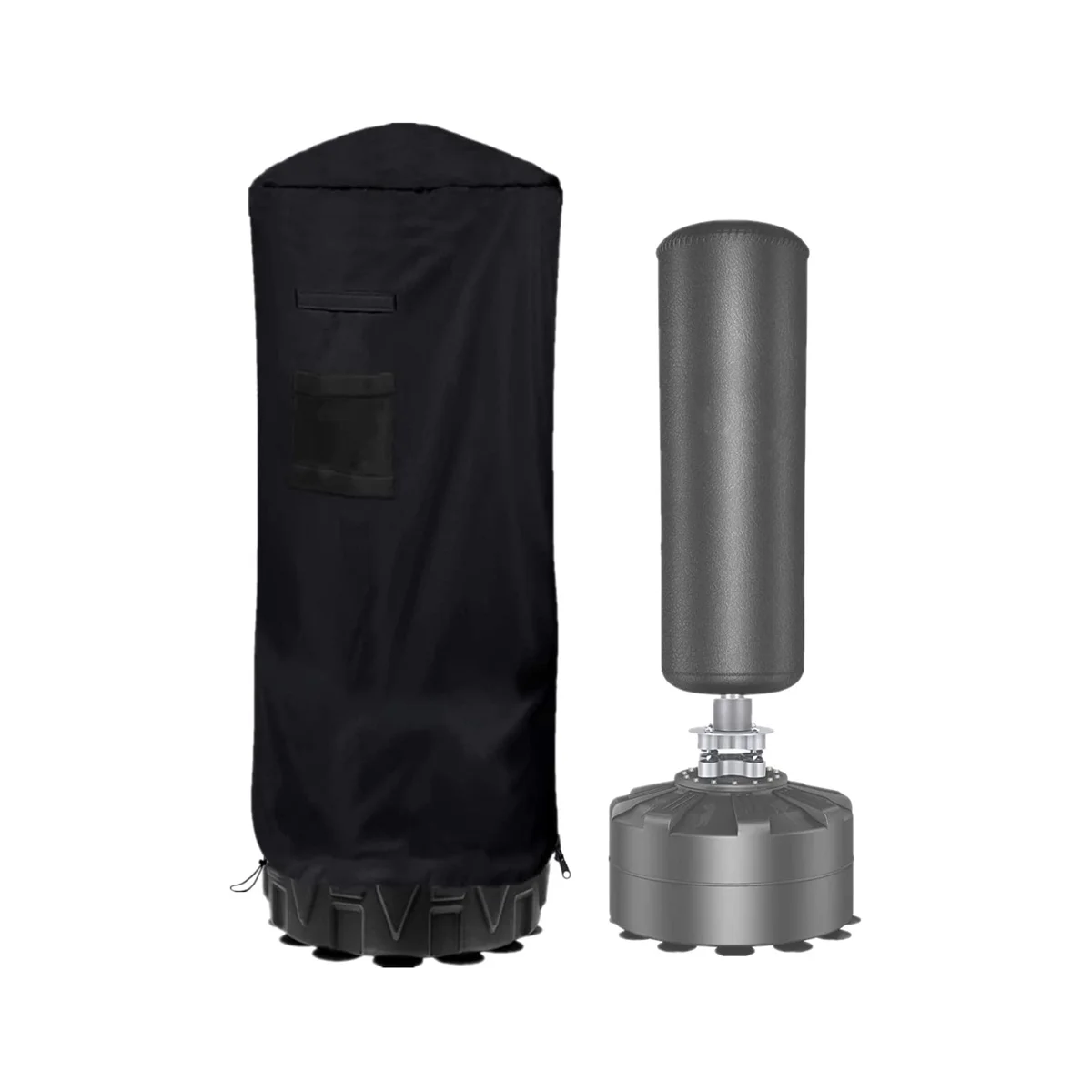Standing Boxing Bag Cover Waterproof,Freestanding Punching Bag Cover,Adjustable Heavy Boxing Protective Cover