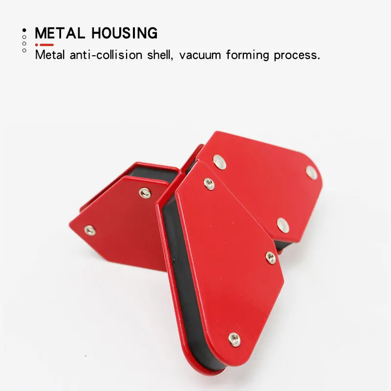Welding Magnet Magnetic Holder 4pcs 45/90/135 Degrees 10LBS Arrow Clamp Magnetic Clamp for Welding Positioner Locator Tools