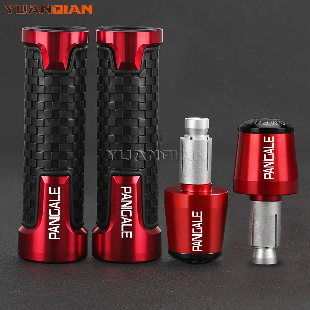 

For DUCATI Panigale V4 V4S S R SP V2 959 1199 1299 S 7/8"22MM Motorcycle Aluminum Handlebar Grips Handle Bar Grip End Cap Plug