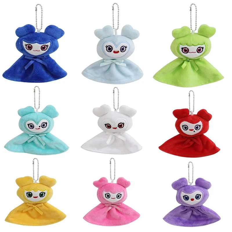 9pcs/set Korean Super Star Plush Keychain Pendant TWICE Momo