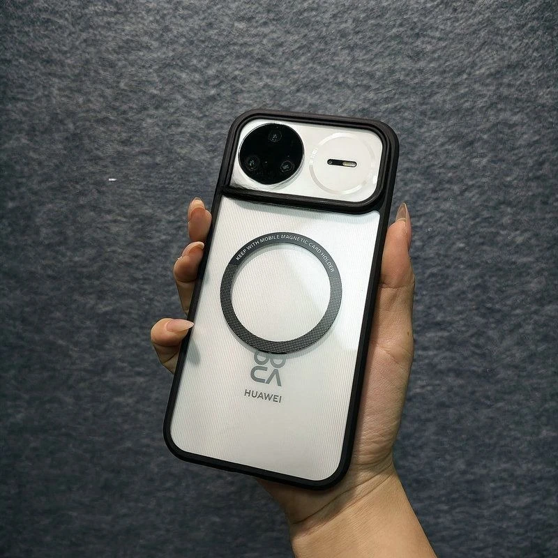 Stylish Matte Anti-Slip Magnetic Acrylic Shockproof Case Cover