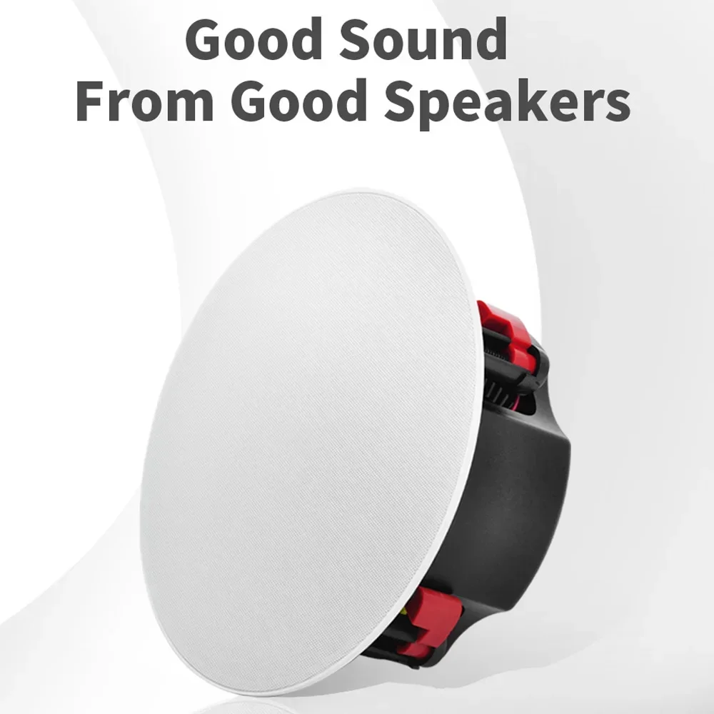 6inch Ceiling Coxial Speaker Home Theater Sound Surround System Public Address Audio Stereo High Fidelity Music Amplifier Horn