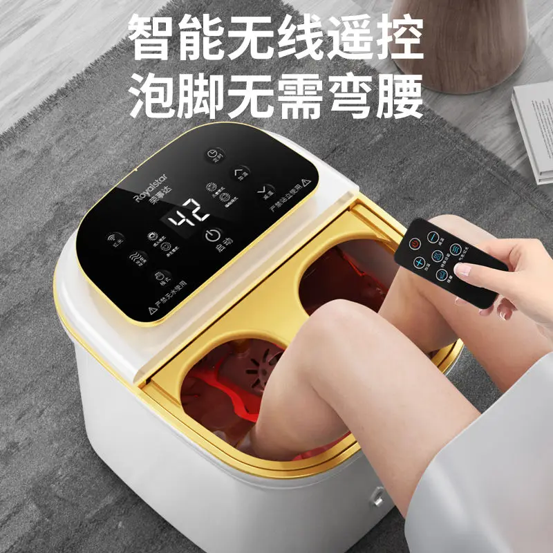 Fully automatic deep foot soaking bucket and foot bath, fast heating and constant temperature electric massage  health foot 5