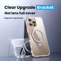 Clear with stand