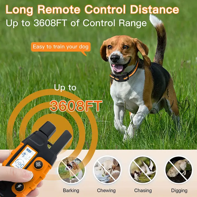 Pet Amazon Bark Collar With Remote In Auto/Manual Citronella Spray