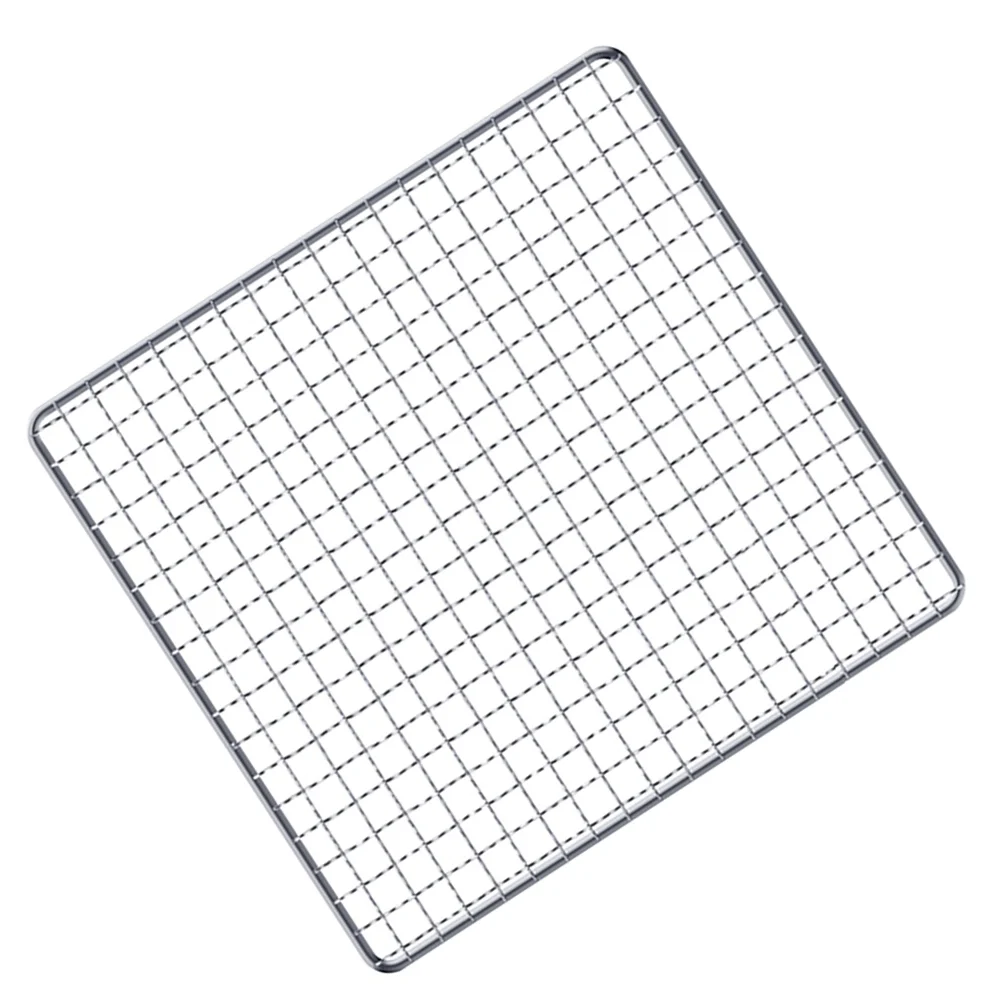 

Stainless Steel BBQ Grill Mesh Barbecue Meshes Racks Practical Grid Net