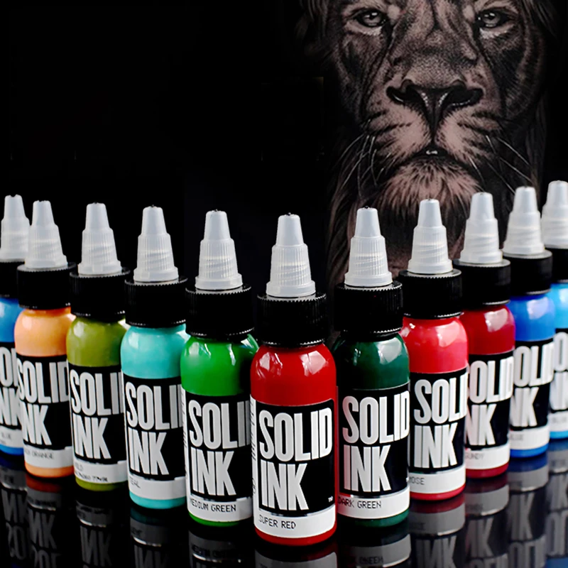encre tatouage tinta tattoo ink set maquillage main henna tinta de labios para tatuar inks pigment