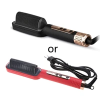 Hair Straightener Hair Straightening Brush Styling Comb with 5 Temp Settings Dropshipping 1