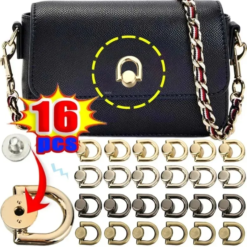 

Соединительная пряжка в стиле ретро для сумок, ремешок для самостоятельного ремонта сумок, кольцевой соединитель для багажа, боковая винтовая кнопка, принадлежности для удержания