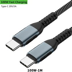 High - Speed USB4 Cable 240W, 40Gbps, Type C Fast Charging and Data Transfer (100W 1M)
