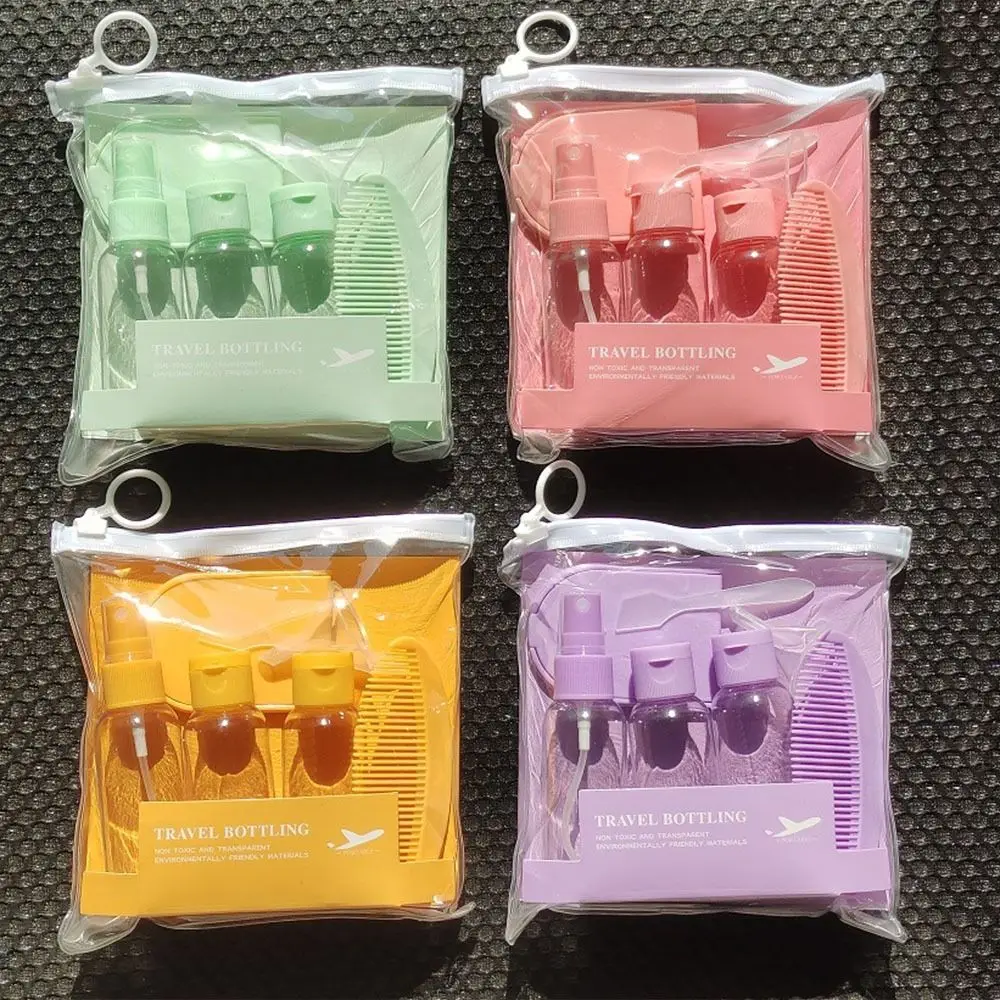

Perfume Bottle Set Refillable Spray Lotion Shampoo Shower Tube Bottling Refill Cosmetic Travel Liquid Container Portable Tool