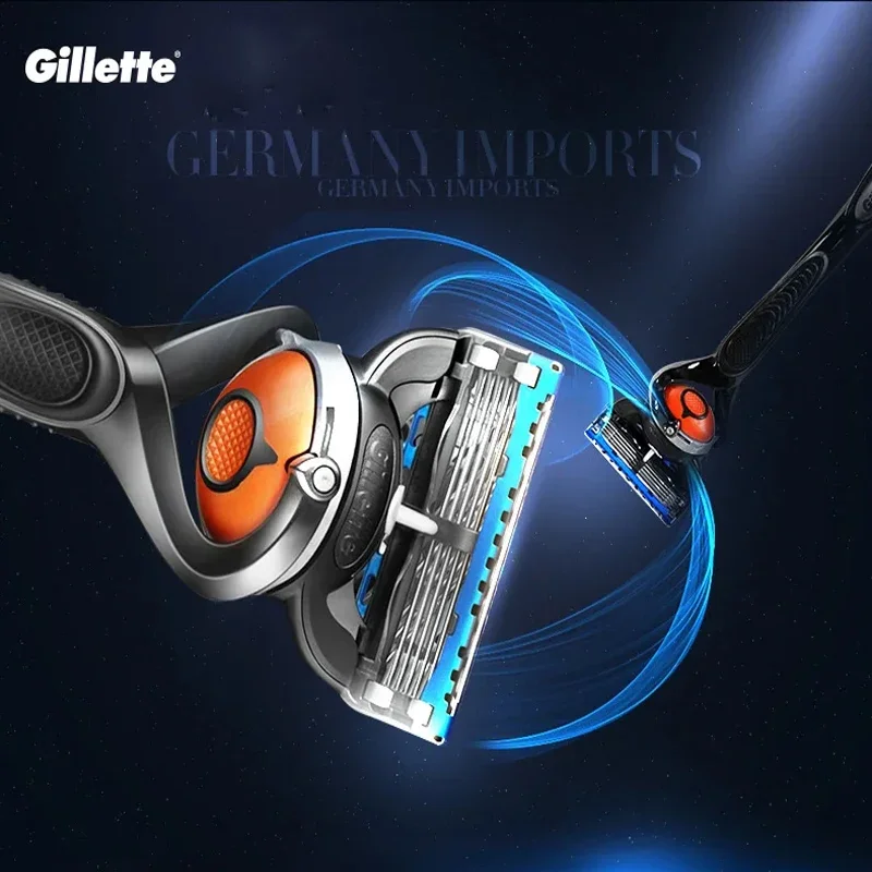Gillette Fusion Proglide Safety Razor with FlexBall Handle and Precision 5-Layer Blades