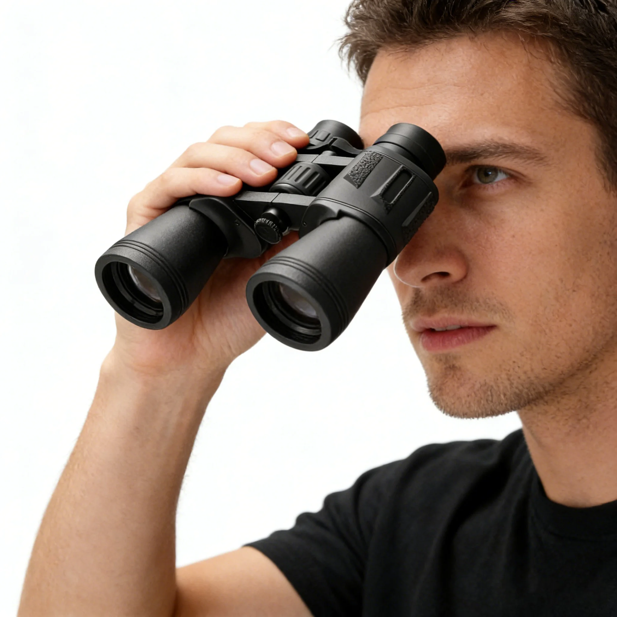 성인용 10x50 쌍안경 BAK4 프리즘 HD 전문 방수 망원경 (조류 관찰, 사냥, 여행용)