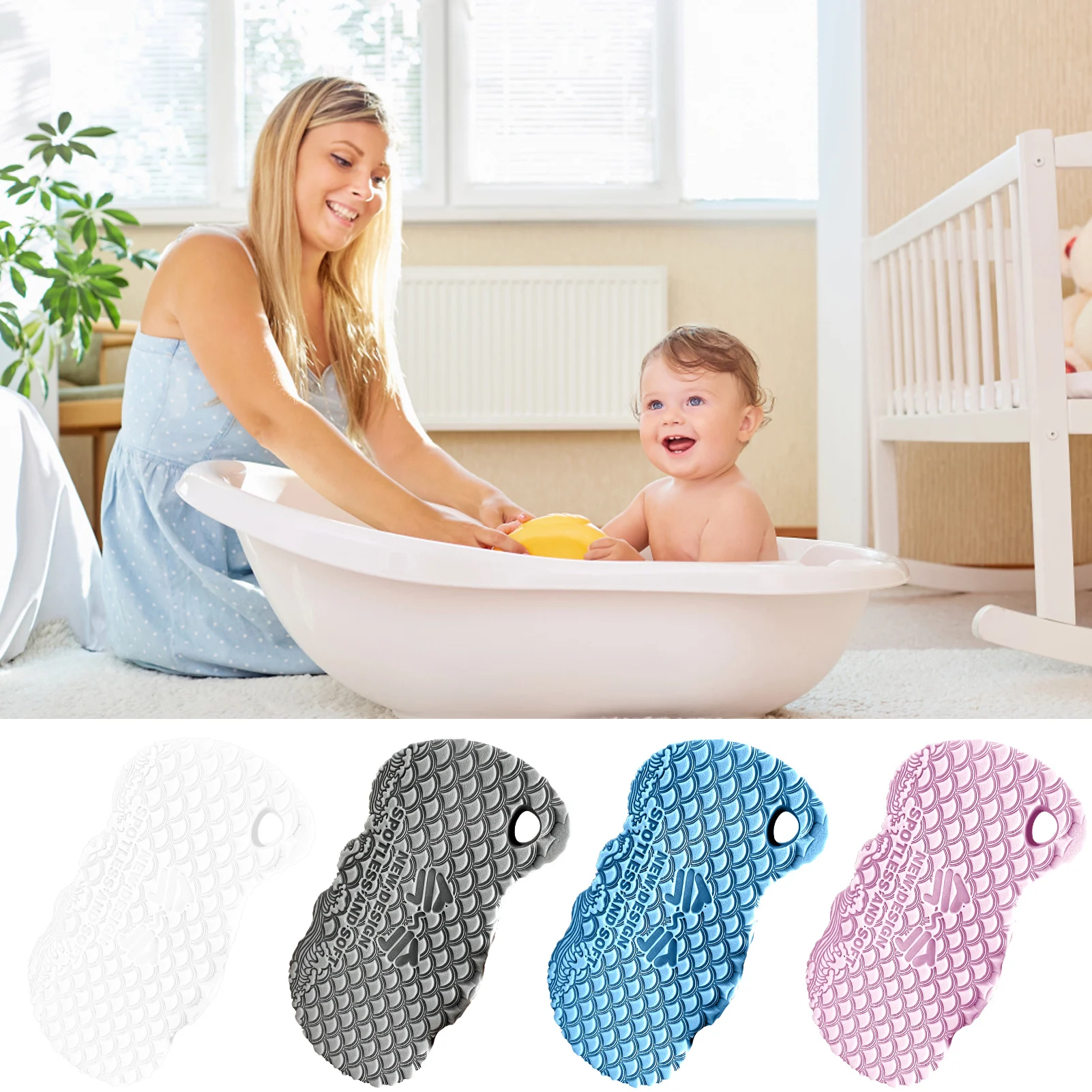 Body Scrub Bath Sponges Ultra Soft Bath Body Shower Sponge Exfoliator Body Sponge Dead Skin Remover Baby And Adult Spa Scrub