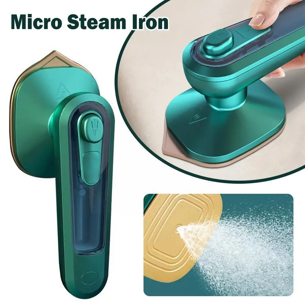 Mini Handheld Ironing Machine Portable Micro Steam Iron Machine For Clothes Ironing Wet Dry Clothes Garment Steamer