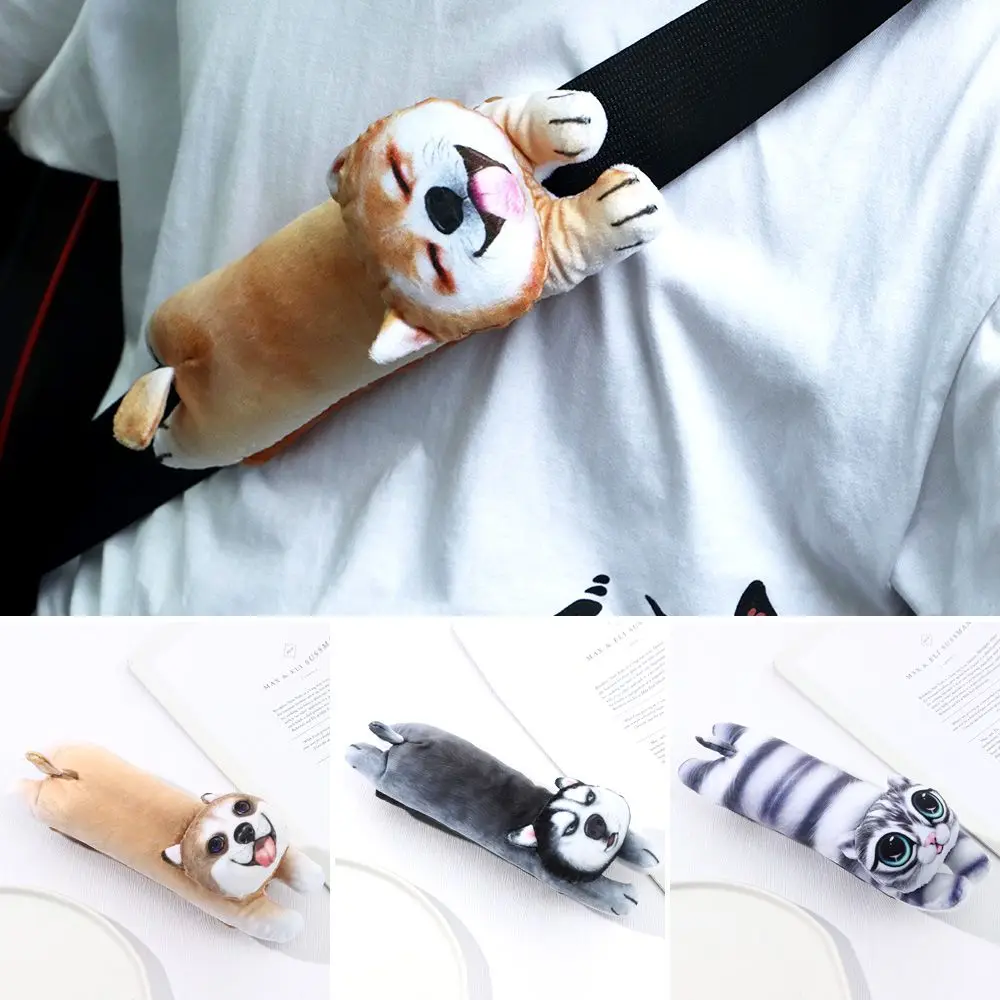 

Belt Shoulder Strap Cartoon Safety Belt Shoulders Pad Car Shoulder Covers Interior Seatbelt Protector Car Seat Belt Pad