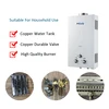 New In Stock Shower Geyser 6 8 10 12 16 Litre Tankless Instantaneous Camping Domestic Gas Water Heater White Steel Wall Mounted 3